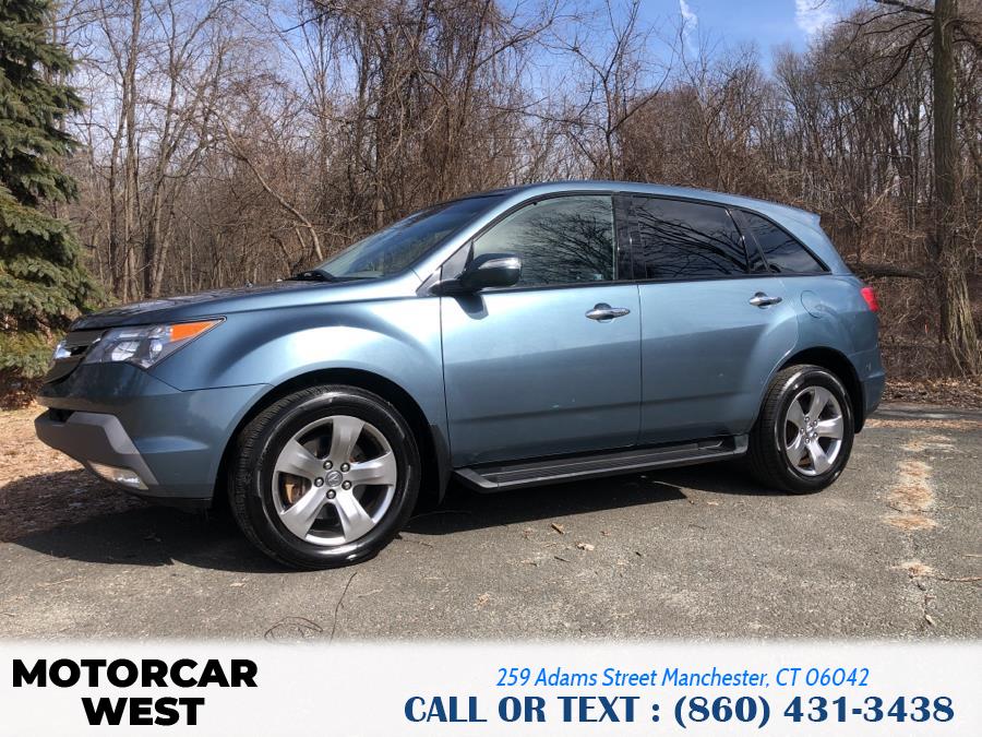 2007 Acura MDX 4WD 4dr Sport/Entertainment Pkg, available for sale in Manchester, Connecticut | Motorcar West. Manchester, Connecticut 2007 Acura MDX 4WD 4dr Sport/Entertainment Pkg, available for sale in Manchester, Connecticut | Motorcar West. Manchester, Connecticut
