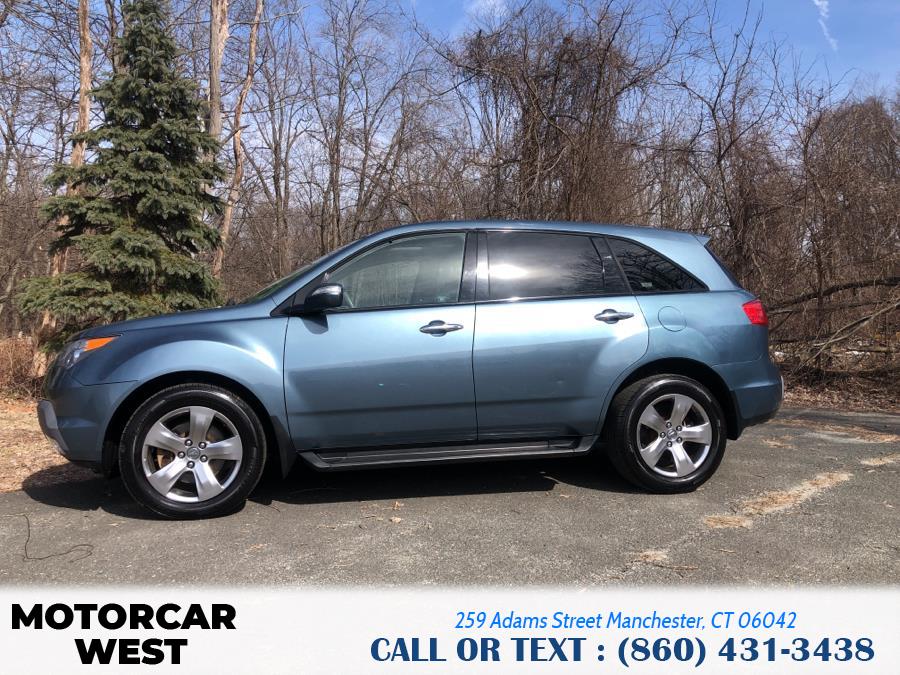 2007 Acura MDX 4WD 4dr Sport/Entertainment Pkg, available for sale in Manchester, Connecticut | Motorcar West. Manchester, Connecticut