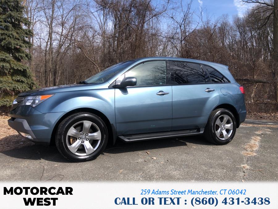 2007 Acura MDX 4WD 4dr Sport/Entertainment Pkg, available for sale in Manchester, Connecticut | Motorcar West. Manchester, Connecticut 2007 Acura MDX 4WD 4dr Sport/Entertainment Pkg, available for sale in Manchester, Connecticut | Motorcar West. Manchester, Connecticut