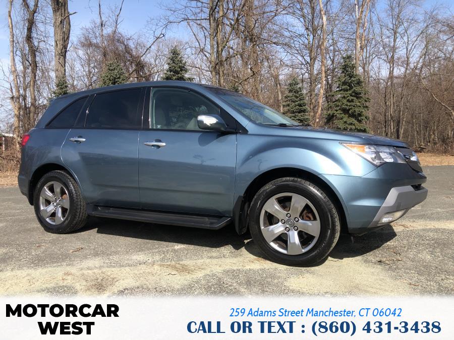 2007 Acura MDX 4WD 4dr Sport/Entertainment Pkg, available for sale in Manchester, Connecticut | Motorcar West. Manchester, Connecticut 2007 Acura MDX 4WD 4dr Sport/Entertainment Pkg, available for sale in Manchester, Connecticut | Motorcar West. Manchester, Connecticut