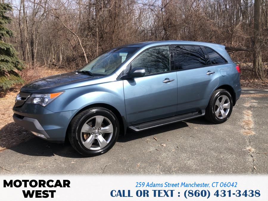 2007 Acura MDX 4WD 4dr Sport/Entertainment Pkg, available for sale in Manchester, Connecticut | Motorcar West. Manchester, Connecticut 2007 Acura MDX 4WD 4dr Sport/Entertainment Pkg, available for sale in Manchester, Connecticut | Motorcar West. Manchester, Connecticut