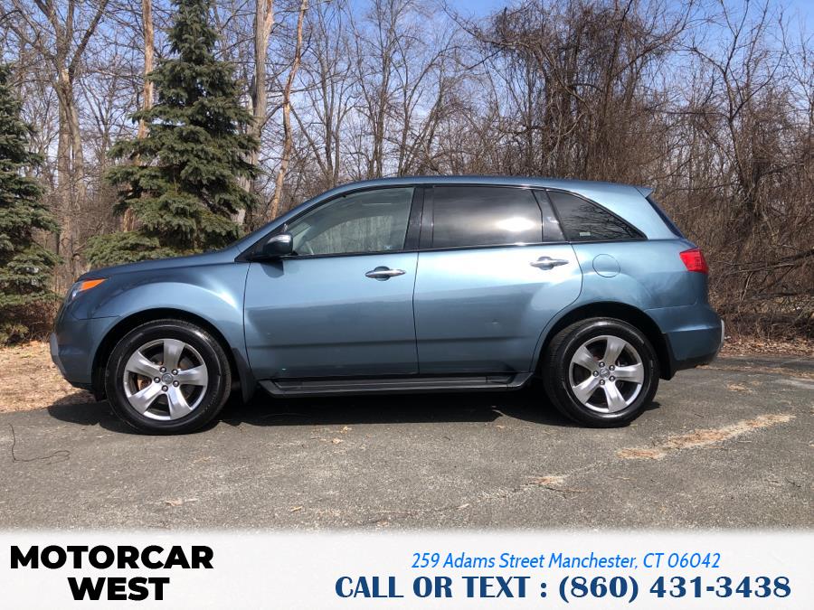 2007 Acura MDX 4WD 4dr Sport/Entertainment Pkg, available for sale in Manchester, Connecticut | Motorcar West. Manchester, Connecticut 2007 Acura MDX 4WD 4dr Sport/Entertainment Pkg, available for sale in Manchester, Connecticut | Motorcar West. Manchester, Connecticut
