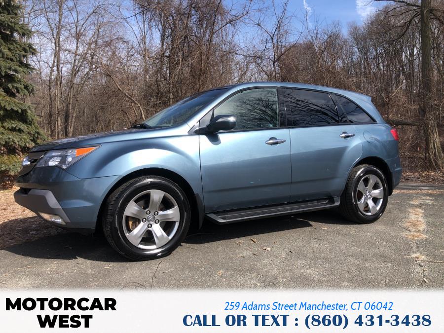 2007 Acura MDX 4WD 4dr Sport/Entertainment Pkg, available for sale in Manchester, Connecticut | Motorcar West. Manchester, Connecticut 2007 Acura MDX 4WD 4dr Sport/Entertainment Pkg, available for sale in Manchester, Connecticut | Motorcar West. Manchester, Connecticut