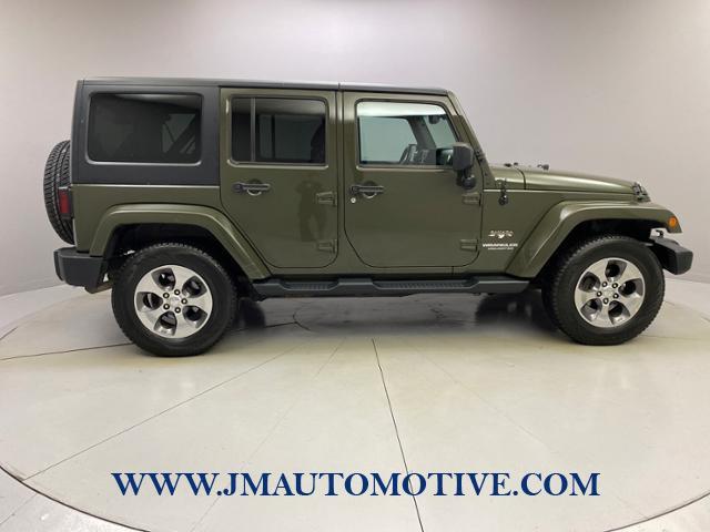 2016 Jeep Wrangler Unlimited 4WD 4dr Sahara, available for sale in Naugatuck, Connecticut | J&M Automotive Sls&Svc LLC. Naugatuck, Connecticut 2016 Jeep Wrangler Unlimited 4WD 4dr Sahara, available for sale in Naugatuck, Connecticut | J&M Automotive Sls&Svc LLC. Naugatuck, Connecticut
