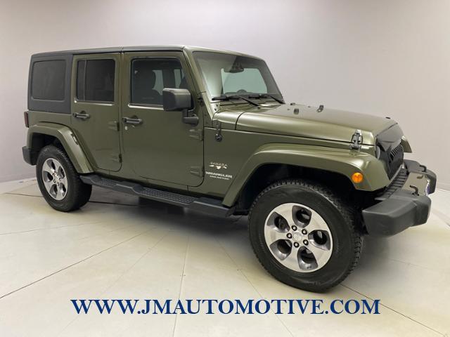 2016 Jeep Wrangler Unlimited 4WD 4dr Sahara, available for sale in Naugatuck, Connecticut | J&M Automotive Sls&Svc LLC. Naugatuck, Connecticut 2016 Jeep Wrangler Unlimited 4WD 4dr Sahara, available for sale in Naugatuck, Connecticut | J&M Automotive Sls&Svc LLC. Naugatuck, Connecticut