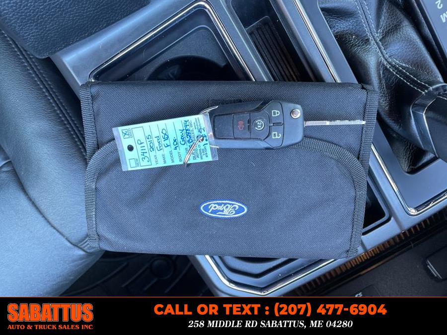 2015 Ford F-150 4WD SuperCrew 145" XLT, available for sale in Sabattus, Maine | Sabattus Auto and Truck Sales Inc. Sabattus, Maine 2015 Ford F-150 4WD SuperCrew 145" XLT, available for sale in Sabattus, Maine | Sabattus Auto and Truck Sales Inc. Sabattus, Maine