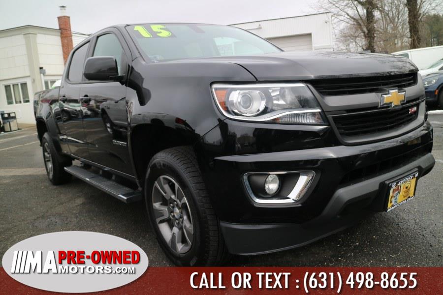 2015 Chevrolet Colorado 4WD Crew Cab 128.3" Z71, available for sale in Huntington Station, New York | M & A Motors. Huntington Station, New York 2015 Chevrolet Colorado 4WD Crew Cab 128.3" Z71, available for sale in Huntington Station, New York | M & A Motors. Huntington Station, New York
