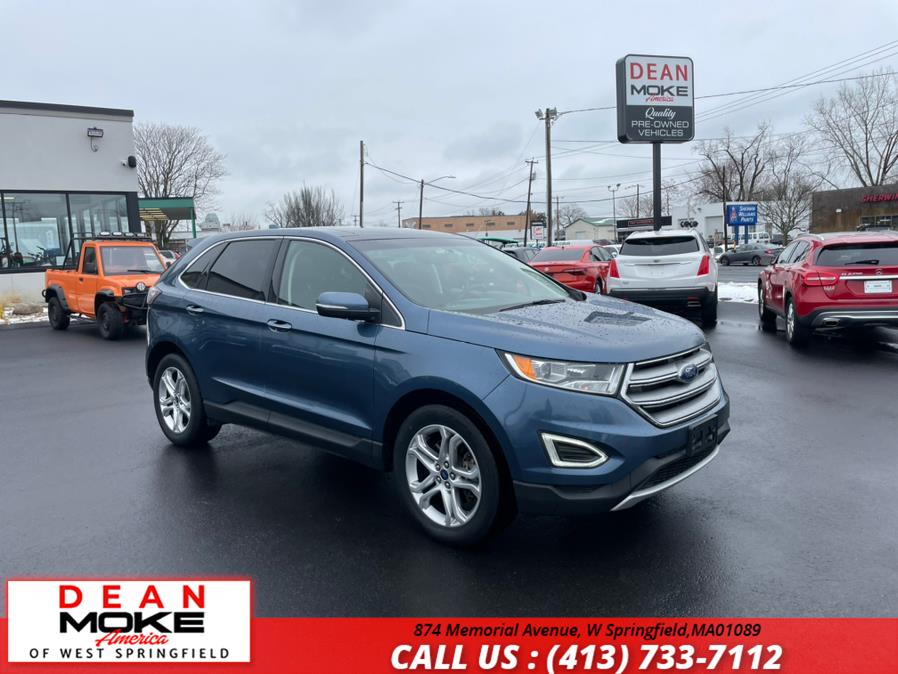 2018 Ford Edge Titanium AWD, available for sale in W Springfield, Massachusetts | Dean Moke America of West Springfield. W Springfield, Massachusetts 2018 Ford Edge Titanium AWD, available for sale in W Springfield, Massachusetts | Dean Moke America of West Springfield. W Springfield, Massachusetts