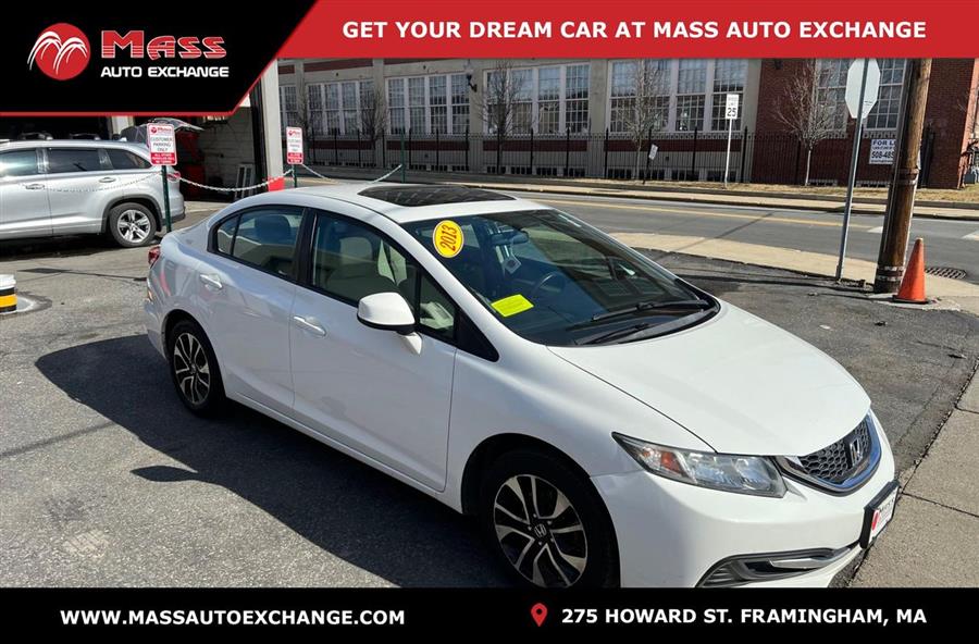 2013 Honda Civic EX w/Navi, available for sale in Framingham, Massachusetts | Mass Auto Exchange. Framingham, Massachusetts 2013 Honda Civic EX w/Navi, available for sale in Framingham, Massachusetts | Mass Auto Exchange. Framingham, Massachusetts
