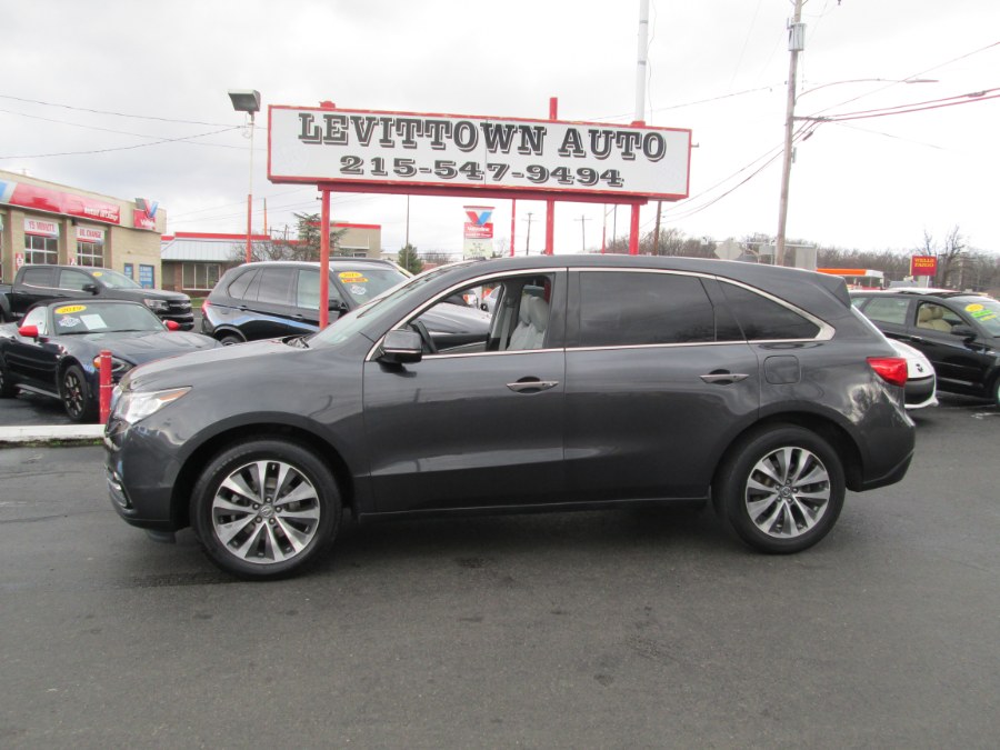 2016 Acura MDX SH-AWD 4dr w/Tech, available for sale in Levittown, Pennsylvania | Levittown Auto. Levittown, Pennsylvania