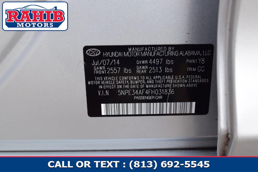 2015 Hyundai Sonata 4dr Sdn 2.4L Sport PZEV, available for sale in Winter Park, Florida | Rahib Motors. Winter Park, Florida 2015 Hyundai Sonata 4dr Sdn 2.4L Sport PZEV, available for sale in Winter Park, Florida | Rahib Motors. Winter Park, Florida