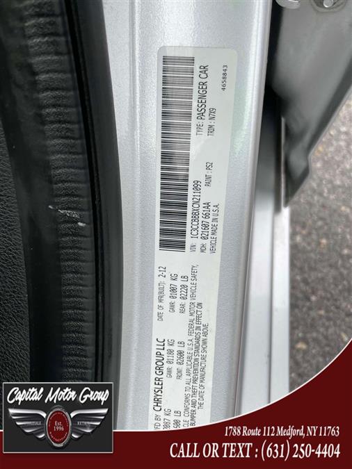 2012 Chrysler 200 4dr Sdn Touring, available for sale in Medford, New York | Capital Motor Group Inc. Medford, New York 2012 Chrysler 200 4dr Sdn Touring, available for sale in Medford, New York | Capital Motor Group Inc. Medford, New York