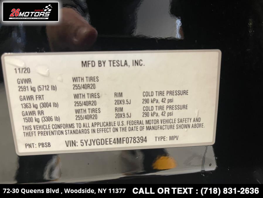 2021 Tesla Model Y Long Range AWD, available for sale in Woodside, New York | 26 Motors Queens. Woodside, New York 2021 Tesla Model Y Long Range AWD, available for sale in Woodside, New York | 26 Motors Queens. Woodside, New York