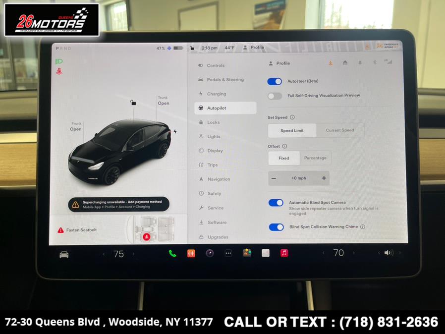 2021 Tesla Model Y Long Range AWD, available for sale in Woodside, New York | 26 Motors Queens. Woodside, New York 2021 Tesla Model Y Long Range AWD, available for sale in Woodside, New York | 26 Motors Queens. Woodside, New York