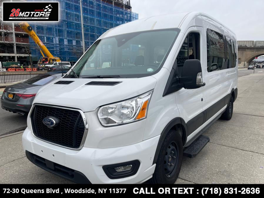 2021 Ford Transit Passenger Wagon T-350 148" Med Roof XLT RWD, available for sale in Woodside, New York | 26 Motors Queens. Woodside, New York 2021 Ford Transit Passenger Wagon T-350 148" Med Roof XLT RWD, available for sale in Woodside, New York | 26 Motors Queens. Woodside, New York