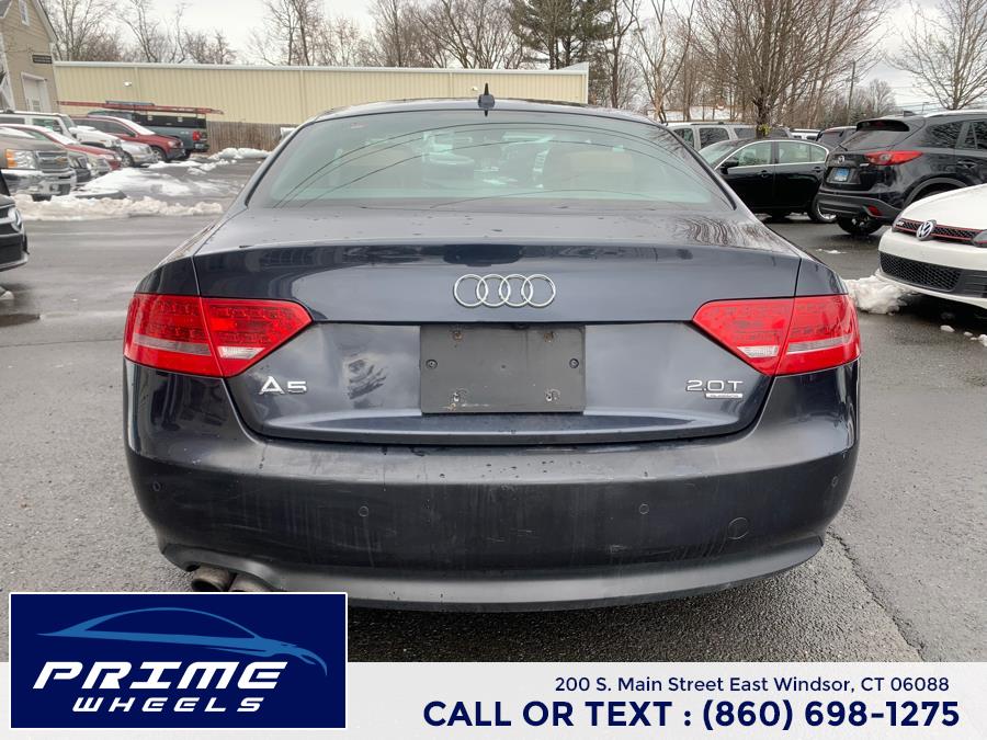 2012 Audi A5 2dr Cpe Auto quattro 2.0T Premium Plus, available for sale in East Windsor, Connecticut | Prime Wheels. East Windsor, Connecticut 2012 Audi A5 2dr Cpe Auto quattro 2.0T Premium Plus, available for sale in East Windsor, Connecticut | Prime Wheels. East Windsor, Connecticut