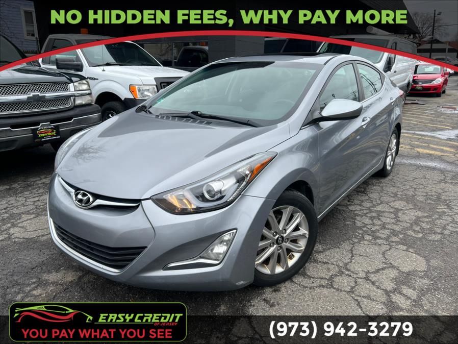 2015 Hyundai Elantra 4dr Sdn Auto SE (Alabama Plant), available for sale in Little Ferry, New Jersey | Easy Credit of Jersey. Little Ferry, New Jersey