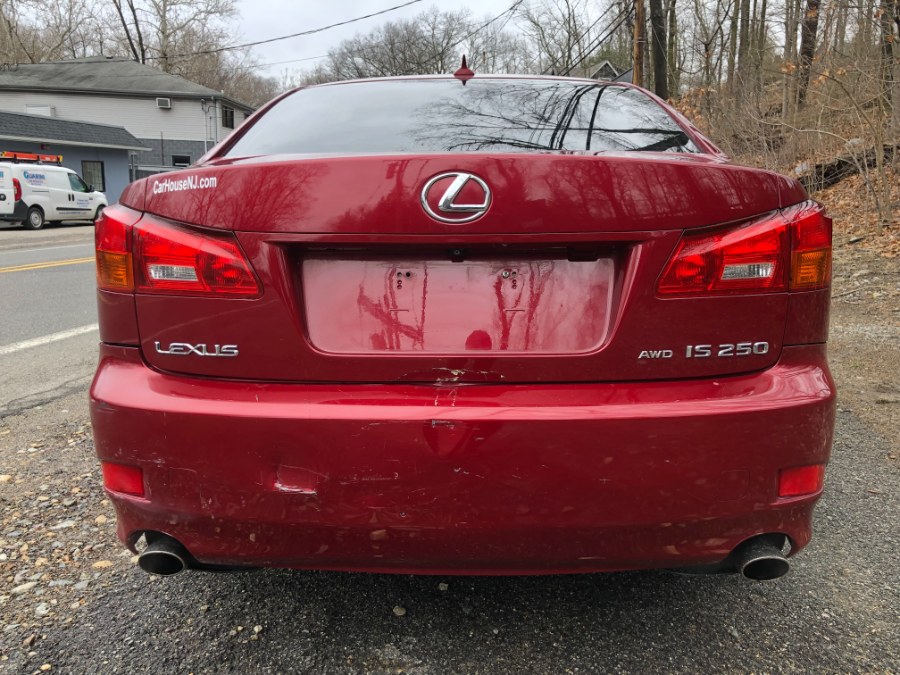 2008 Lexus IS 250 4dr Sport Sdn Auto AWD, available for sale in Bloomingdale, New Jersey | Bloomingdale Auto Group. Bloomingdale, New Jersey 2008 Lexus IS 250 4dr Sport Sdn Auto AWD, available for sale in Bloomingdale, New Jersey | Bloomingdale Auto Group. Bloomingdale, New Jersey