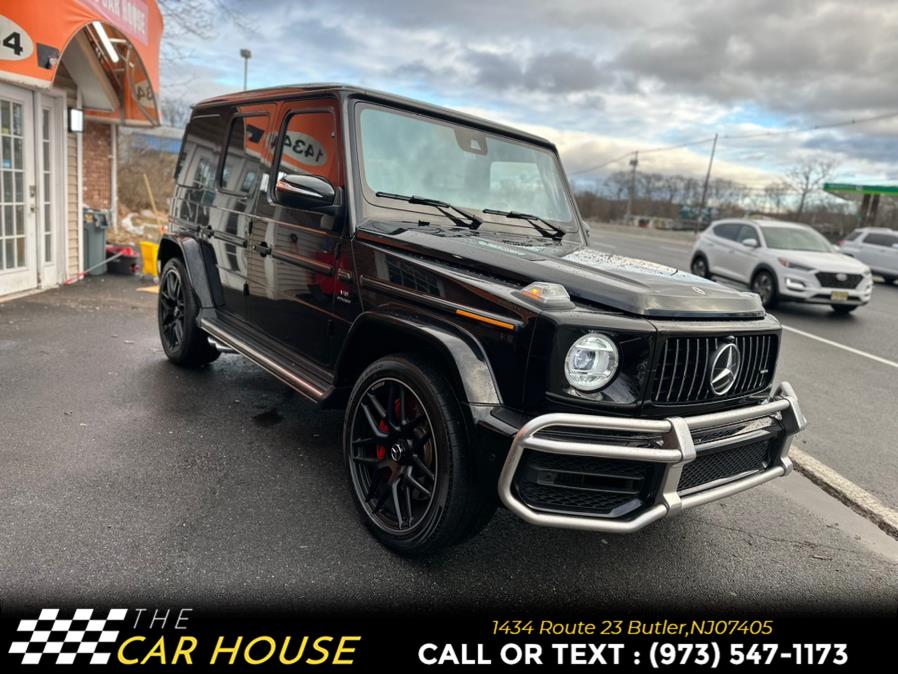 2021 Mercedes-Benz G-Class AMG G 63 4MATIC SUV, available for sale in Butler, New Jersey | The Car House. Butler, New Jersey 2021 Mercedes-Benz G-Class AMG G 63 4MATIC SUV, available for sale in Butler, New Jersey | The Car House. Butler, New Jersey