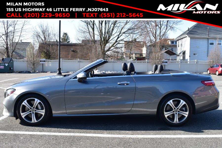 2018 Mercedes-Benz E-Class E 400 4MATIC Cabriolet, available for sale in Little Ferry , New Jersey | Milan Motors. Little Ferry , New Jersey 2018 Mercedes-Benz E-Class E 400 4MATIC Cabriolet, available for sale in Little Ferry , New Jersey | Milan Motors. Little Ferry , New Jersey
