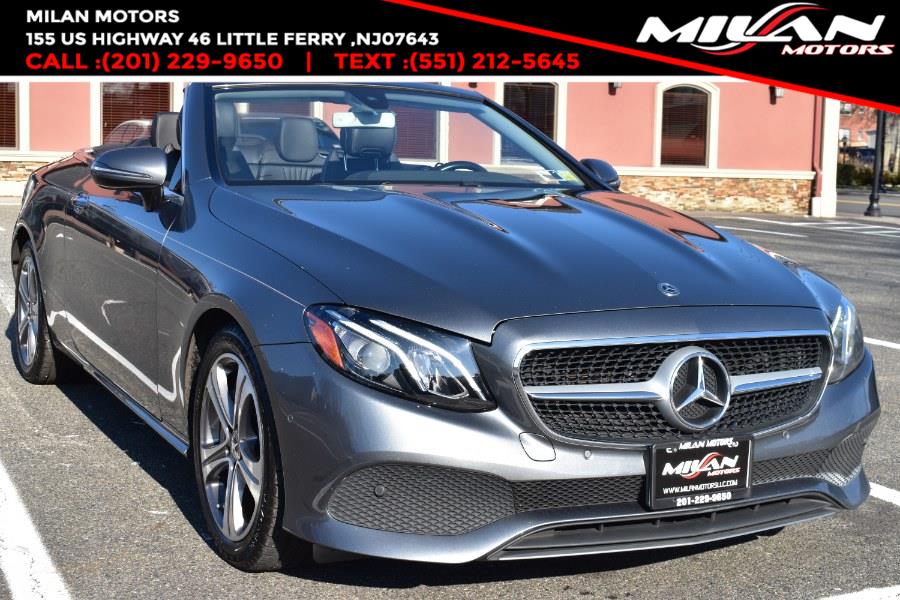 2018 Mercedes-Benz E-Class E 400 4MATIC Cabriolet, available for sale in Little Ferry , New Jersey | Milan Motors. Little Ferry , New Jersey 2018 Mercedes-Benz E-Class E 400 4MATIC Cabriolet, available for sale in Little Ferry , New Jersey | Milan Motors. Little Ferry , New Jersey