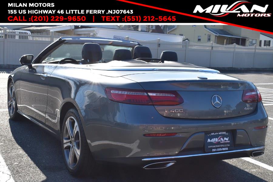2018 Mercedes-Benz E-Class E 400 4MATIC Cabriolet, available for sale in Little Ferry , New Jersey | Milan Motors. Little Ferry , New Jersey 2018 Mercedes-Benz E-Class E 400 4MATIC Cabriolet, available for sale in Little Ferry , New Jersey | Milan Motors. Little Ferry , New Jersey