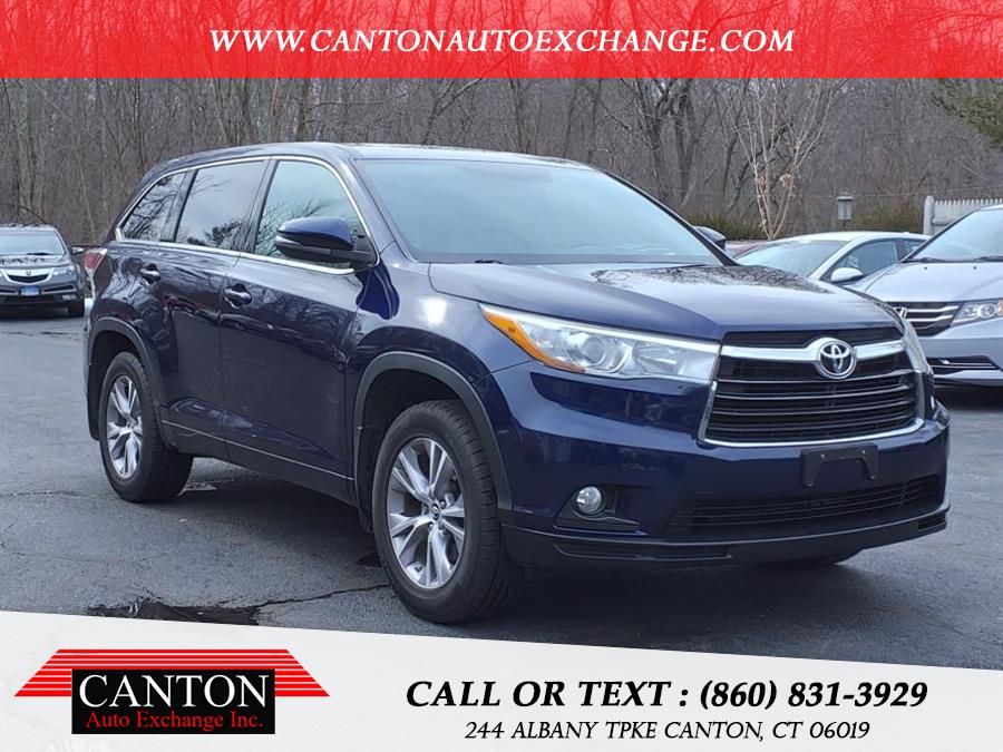 2016 Toyota Highlander LE, available for sale in Canton, Connecticut | Canton Auto Exchange. Canton, Connecticut