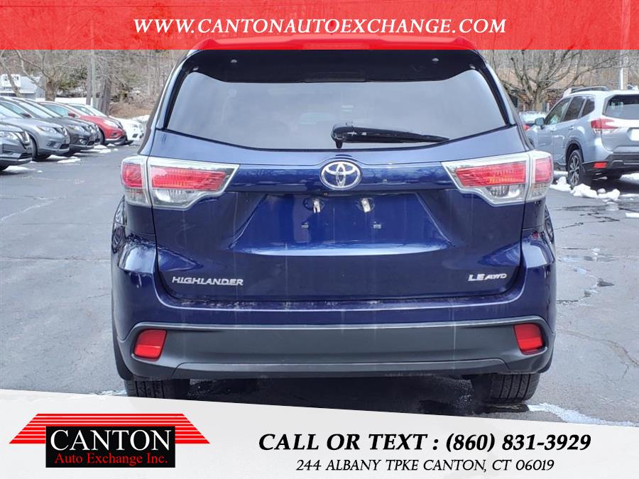 2016 Toyota Highlander LE, available for sale in Canton, Connecticut | Canton Auto Exchange. Canton, Connecticut 2016 Toyota Highlander LE, available for sale in Canton, Connecticut | Canton Auto Exchange. Canton, Connecticut