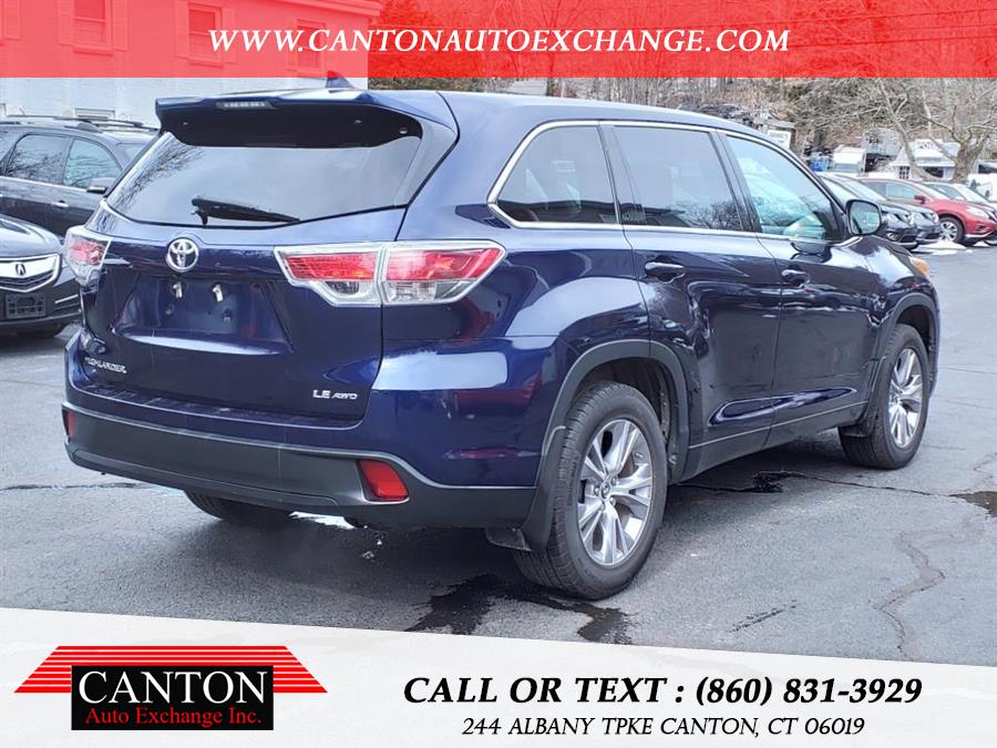 2016 Toyota Highlander LE, available for sale in Canton, Connecticut | Canton Auto Exchange. Canton, Connecticut 2016 Toyota Highlander LE, available for sale in Canton, Connecticut | Canton Auto Exchange. Canton, Connecticut