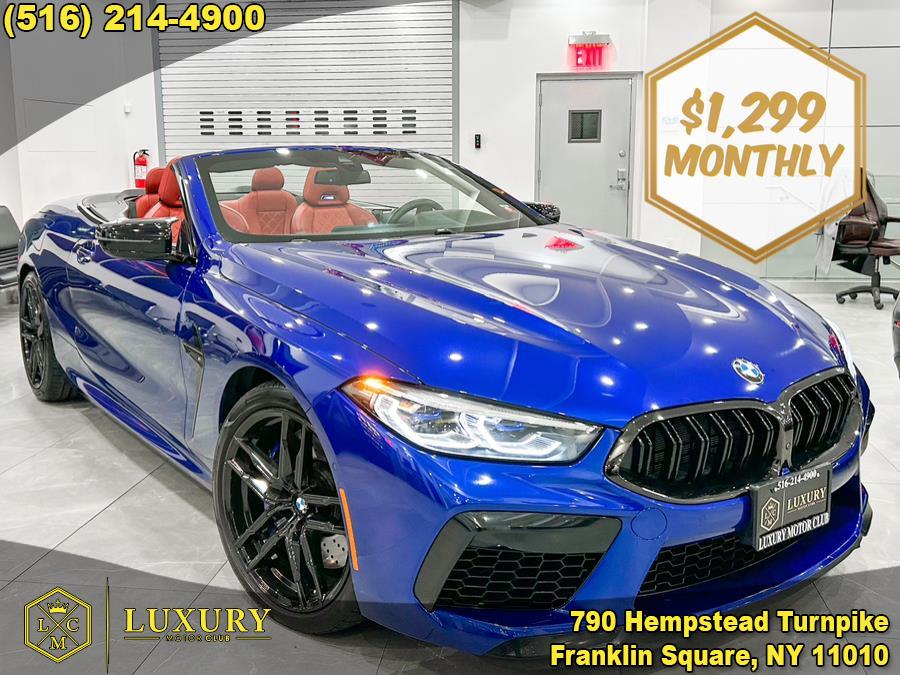 2022 BMW M8 Competition Convertible, available for sale in Franklin Square, New York | Luxury Motor Club. Franklin Square, New York 2022 BMW M8 Competition Convertible, available for sale in Franklin Square, New York | Luxury Motor Club. Franklin Square, New York