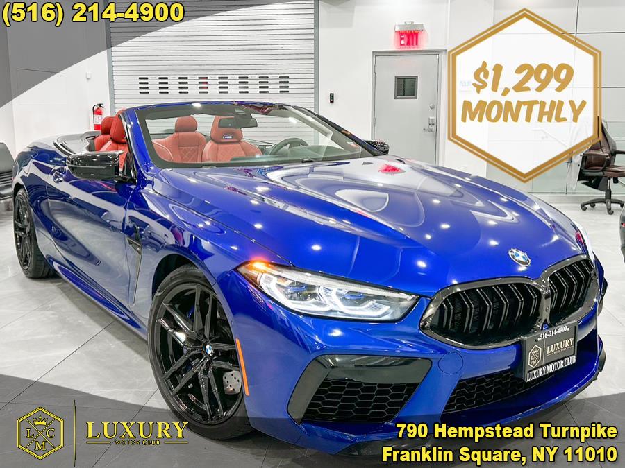 2022 BMW M8 Competition Convertible, available for sale in Franklin Square, New York | Luxury Motor Club. Franklin Square, New York