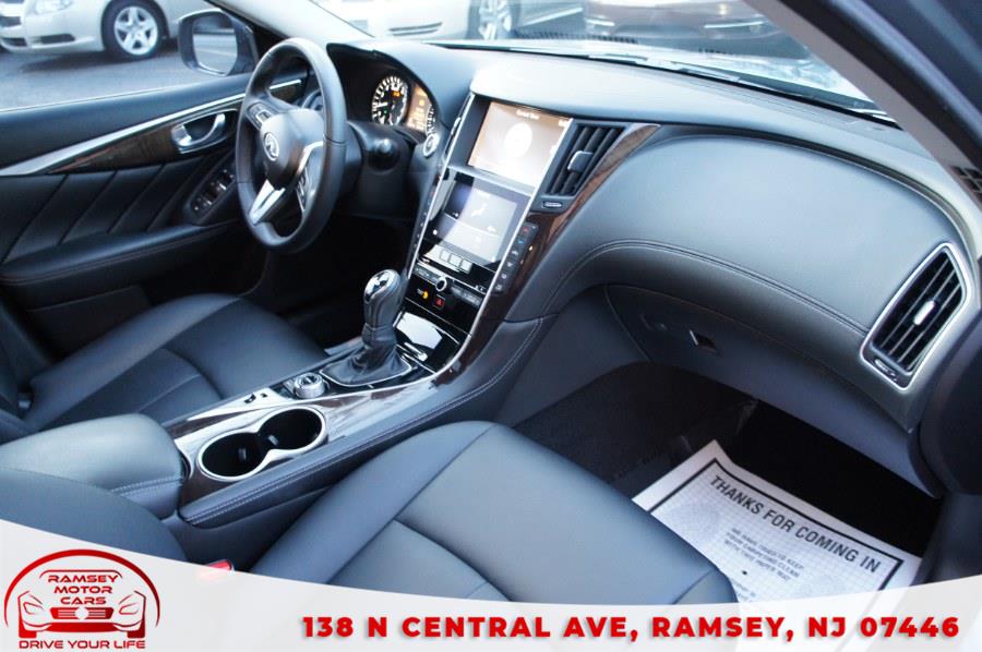 2019 INFINITI Q50 3.0t LUXE RWD, available for sale in Ramsey, New Jersey | Ramsey Motor Cars Inc. Ramsey, New Jersey 2019 INFINITI Q50 3.0t LUXE RWD, available for sale in Ramsey, New Jersey | Ramsey Motor Cars Inc. Ramsey, New Jersey