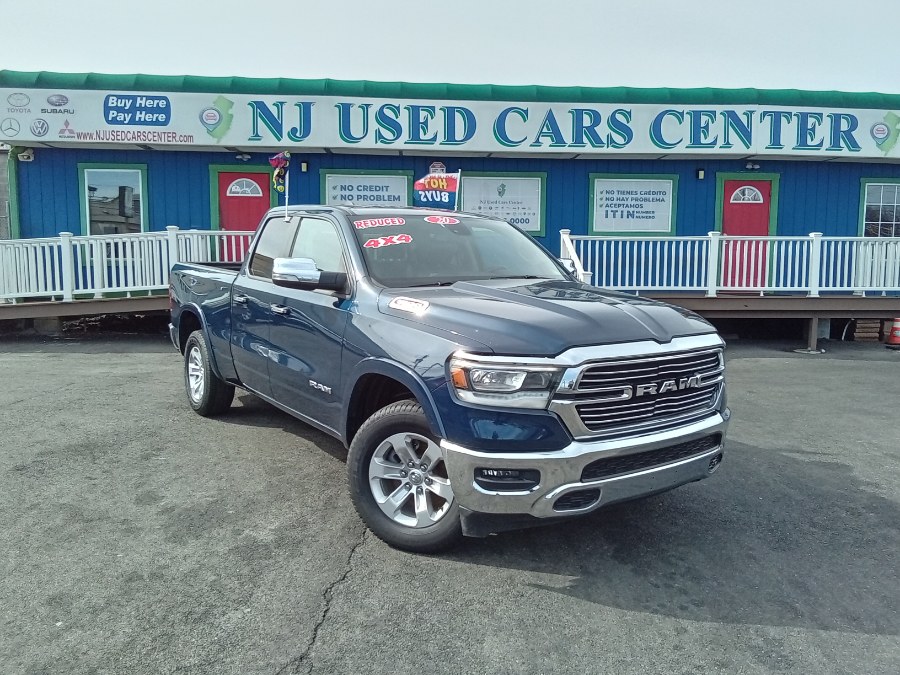 2020 Ram 1500 Laramie 4x4 Quad Cab 6''4" Box, available for sale in Irvington, New Jersey | NJ Used Cars Center. Irvington, New Jersey 2020 Ram 1500 Laramie 4x4 Quad Cab 6''4" Box, available for sale in Irvington, New Jersey | NJ Used Cars Center. Irvington, New Jersey