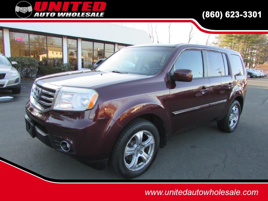 2012 Honda Pilot 4WD 4dr EX-L, available for sale in East Windsor, Connecticut | United Auto Sales of E Windsor, Inc. East Windsor, Connecticut