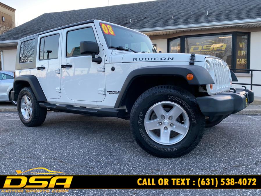 2008 Jeep Wrangler 4WD 4dr Unlimited Rubicon, available for sale in Commack, New York | DSA Motor Sports Corp. Commack, New York 2008 Jeep Wrangler 4WD 4dr Unlimited Rubicon, available for sale in Commack, New York | DSA Motor Sports Corp. Commack, New York