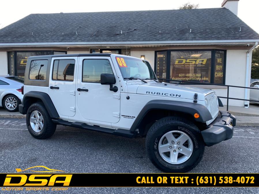 2008 Jeep Wrangler 4WD 4dr Unlimited Rubicon, available for sale in Commack, New York | DSA Motor Sports Corp. Commack, New York