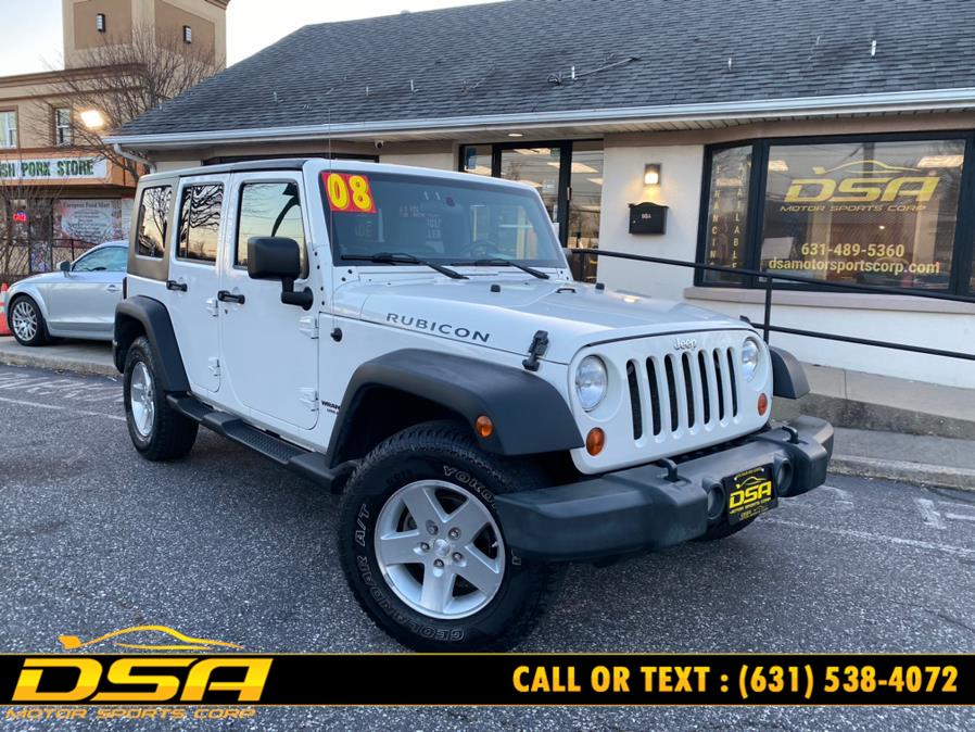 2008 Jeep Wrangler 4WD 4dr Unlimited Rubicon, available for sale in Commack, New York | DSA Motor Sports Corp. Commack, New York 2008 Jeep Wrangler 4WD 4dr Unlimited Rubicon, available for sale in Commack, New York | DSA Motor Sports Corp. Commack, New York