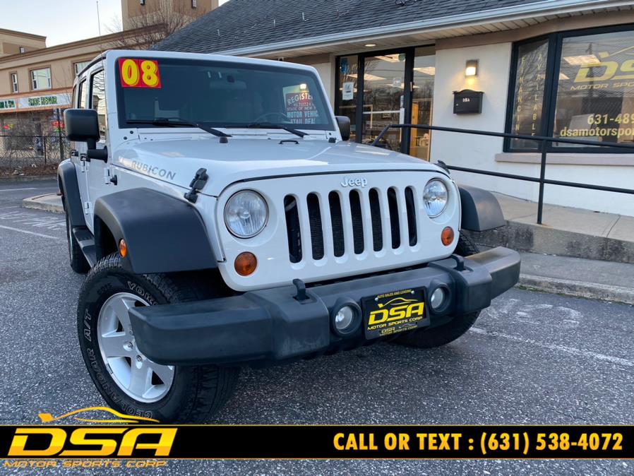 2008 Jeep Wrangler 4WD 4dr Unlimited Rubicon, available for sale in Commack, New York | DSA Motor Sports Corp. Commack, New York 2008 Jeep Wrangler 4WD 4dr Unlimited Rubicon, available for sale in Commack, New York | DSA Motor Sports Corp. Commack, New York