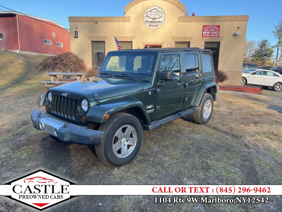 2009 Jeep Wrangler Unlimited 4WD 4dr Sahara, available for sale in Marlboro, New York | Castle Preowned Cars. Marlboro, New York