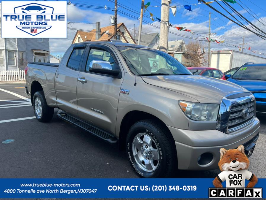 2007 Toyota Tundra 4WD Double 145.7" 5.7L V8 LTD (Natl, available for sale in North Bergen, New Jersey | True Blue Motors. North Bergen, New Jersey 2007 Toyota Tundra 4WD Double 145.7" 5.7L V8 LTD (Natl, available for sale in North Bergen, New Jersey | True Blue Motors. North Bergen, New Jersey