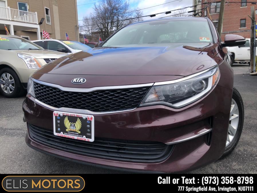 2016 Kia Optima 4dr Sdn LX, available for sale in Irvington, New Jersey | Elis Motors Corp. Irvington, New Jersey 2016 Kia Optima 4dr Sdn LX, available for sale in Irvington, New Jersey | Elis Motors Corp. Irvington, New Jersey