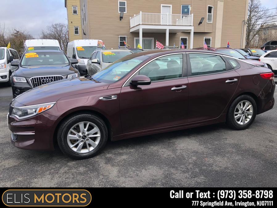 2016 Kia Optima 4dr Sdn LX, available for sale in Irvington, New Jersey | Elis Motors Corp. Irvington, New Jersey 2016 Kia Optima 4dr Sdn LX, available for sale in Irvington, New Jersey | Elis Motors Corp. Irvington, New Jersey