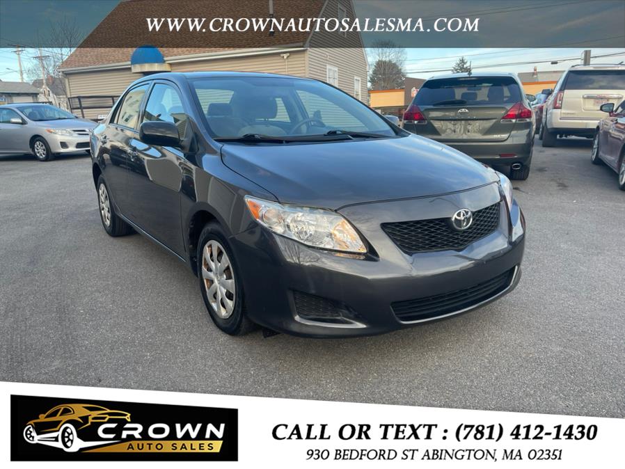 2009 Toyota Corolla 4dr Sdn Auto LE, available for sale in Abington, Massachusetts | Crown Auto Sales. Abington, Massachusetts 2009 Toyota Corolla 4dr Sdn Auto LE, available for sale in Abington, Massachusetts | Crown Auto Sales. Abington, Massachusetts