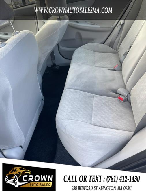 2009 Toyota Corolla 4dr Sdn Auto LE, available for sale in Abington, Massachusetts | Crown Auto Sales. Abington, Massachusetts 2009 Toyota Corolla 4dr Sdn Auto LE, available for sale in Abington, Massachusetts | Crown Auto Sales. Abington, Massachusetts