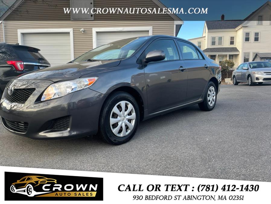 2009 Toyota Corolla 4dr Sdn Auto LE, available for sale in Abington, Massachusetts | Crown Auto Sales. Abington, Massachusetts 2009 Toyota Corolla 4dr Sdn Auto LE, available for sale in Abington, Massachusetts | Crown Auto Sales. Abington, Massachusetts