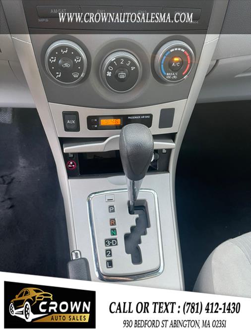 2011 Toyota Corolla 4dr Sdn Auto LE (Natl), available for sale in Abington, Massachusetts | Crown Auto Sales. Abington, Massachusetts 2011 Toyota Corolla 4dr Sdn Auto LE (Natl), available for sale in Abington, Massachusetts | Crown Auto Sales. Abington, Massachusetts