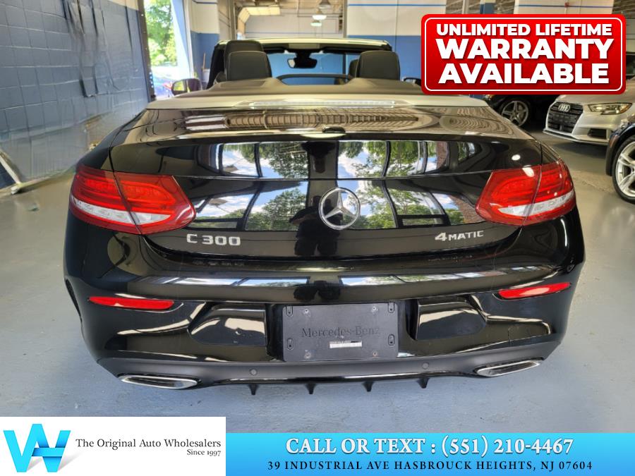 2018 Mercedes-Benz C-Class C 300 4MATIC Cabriolet, available for sale in Hasbrouck Heights, New Jersey | AW Auto & Truck Wholesalers, Inc. Hasbrouck Heights, New Jersey 2018 Mercedes-Benz C-Class C 300 4MATIC Cabriolet, available for sale in Hasbrouck Heights, New Jersey | AW Auto & Truck Wholesalers, Inc. Hasbrouck Heights, New Jersey