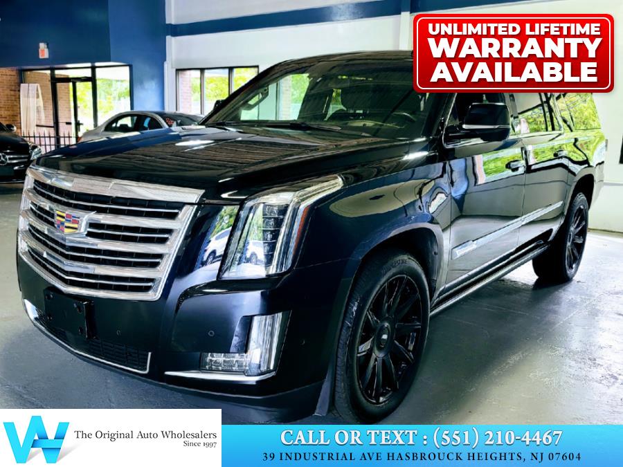 2017 Cadillac Escalade ESV 4WD 4dr Platinum, available for sale in Hasbrouck Heights, New Jersey | AW Auto & Truck Wholesalers, Inc. Hasbrouck Heights, New Jersey 2017 Cadillac Escalade ESV 4WD 4dr Platinum, available for sale in Hasbrouck Heights, New Jersey | AW Auto & Truck Wholesalers, Inc. Hasbrouck Heights, New Jersey