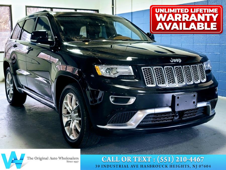 2016 Jeep Grand Cherokee 4WD 4dr Summit, available for sale in Hasbrouck Heights, New Jersey | AW Auto & Truck Wholesalers, Inc. Hasbrouck Heights, New Jersey
