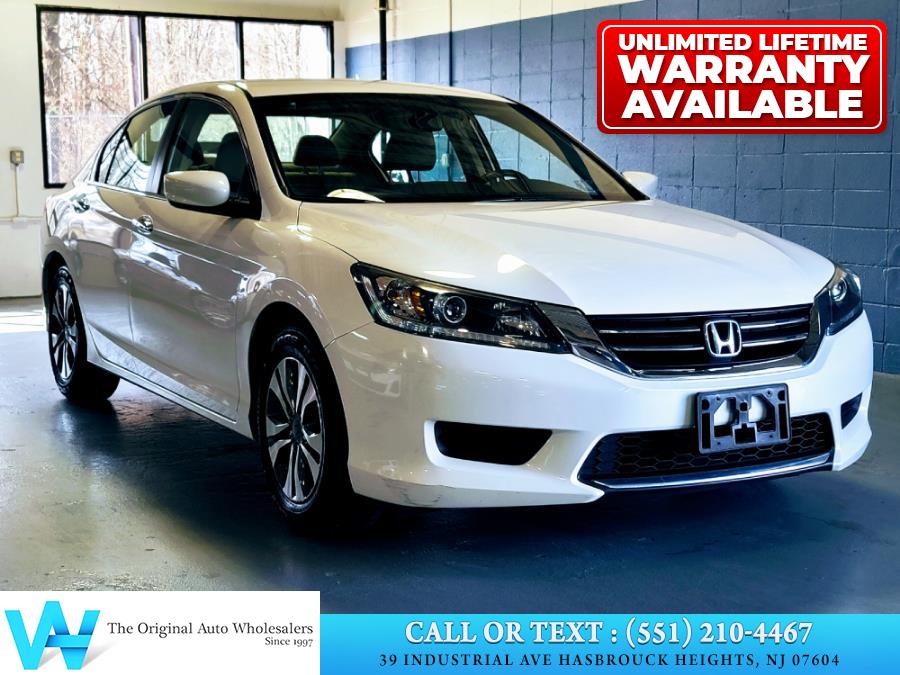 2015 Honda Accord Sedan 4dr I4 CVT LX, available for sale in Hasbrouck Heights, New Jersey | AW Auto & Truck Wholesalers, Inc. Hasbrouck Heights, New Jersey
